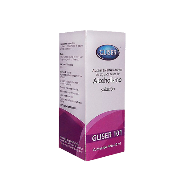 Gliser 101 Alcoholismo, solución 30ml