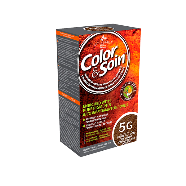 Tinte Color & Soin 5G Castaño Claro Dorado