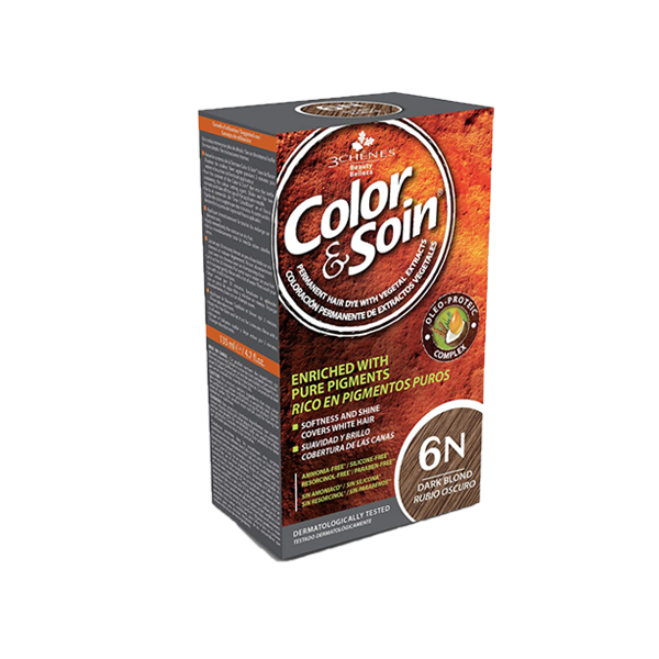 Tinte Color & Soin 6N Rubio Oscuro