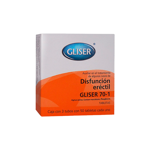 Gliser 70-1 Disfunción Eréctil