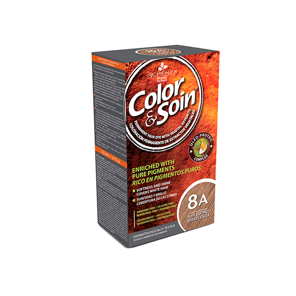 Tinte Color & Soin 8A Rubio Ceniza