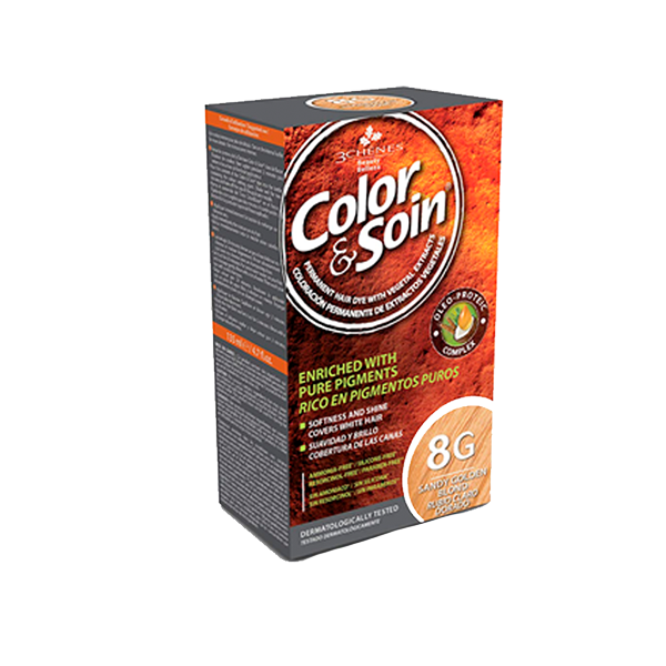 Tinte Color & Soin 8G Rubio Claro Dorado