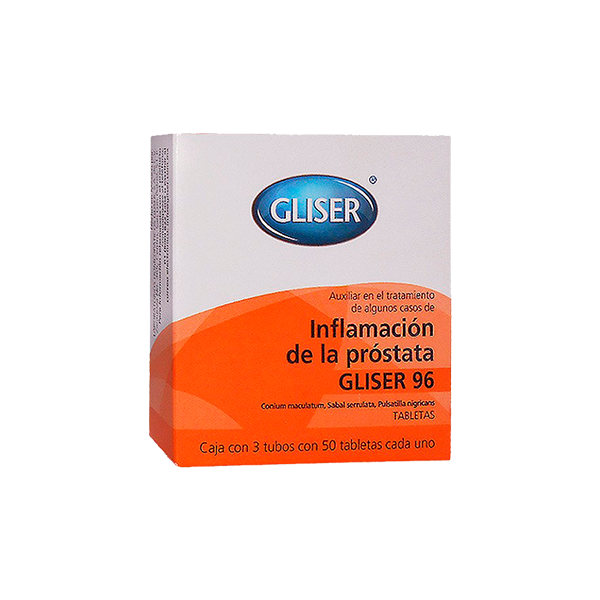 Gliser 96 Inflamación de la próstata.