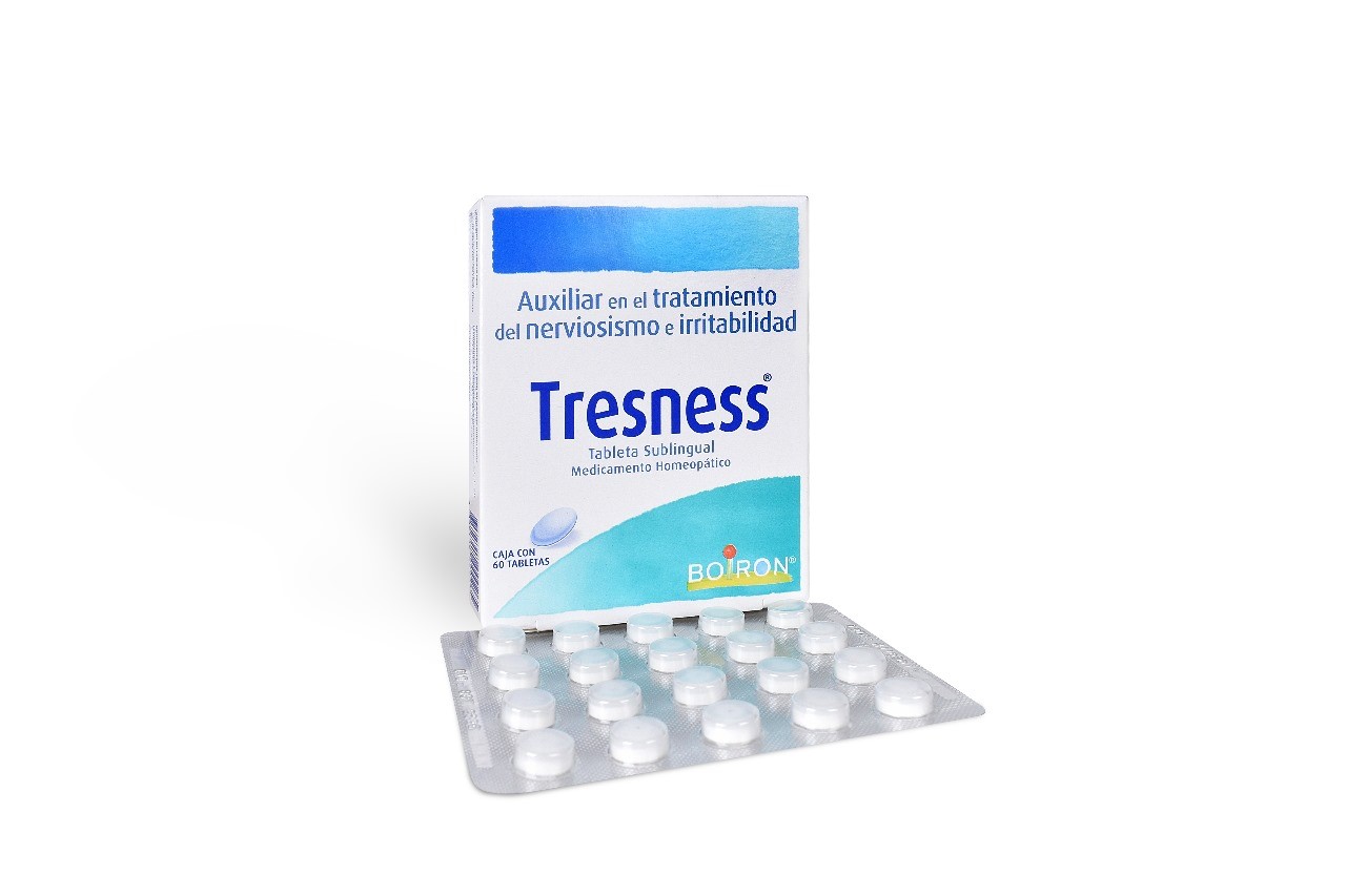 TRESNESS BOIRON CAJA C/60 TABS, Auxiliar en el tratamiento del nerviosismo e irritabilidad - Image 6