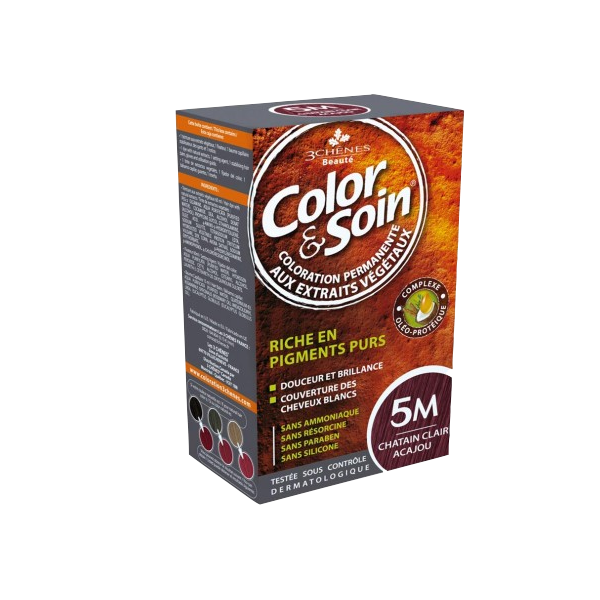 Tinte Color & Soin 5M Castaño Caoba Claro