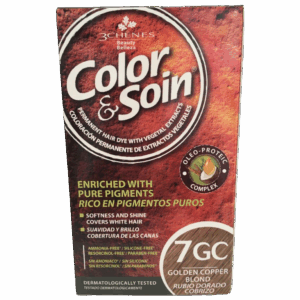Tinte Color & Soin 7GC Rubio Dorado Cobrizo