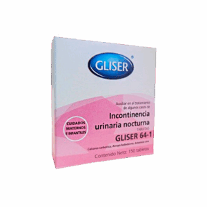 Gliser 64-1 Incontinencia Urinaria Nocturna Bebes