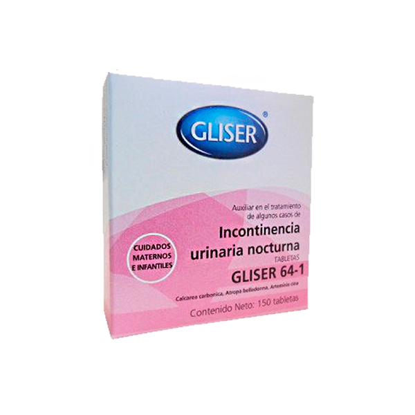 Gliser 64-1 Incontinencia Urinaria Nocturna Bebes