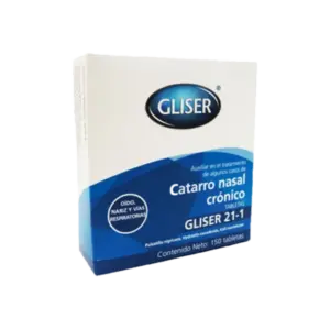 Gliser 21-1 Catarro Nasal Cronico