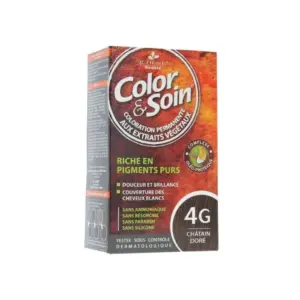 Tinte Color & Soin 4G Castaño Dorado