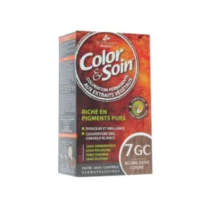 Tinte Color & Soin 7GC Rubio Dorado Cobrizo